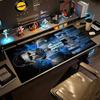 Football Messi Large Mouse Pad Office Mouse Mats HD Print Desk Pad Non-Slip Rubber Base Suitable for Office Gaming PC Laptop