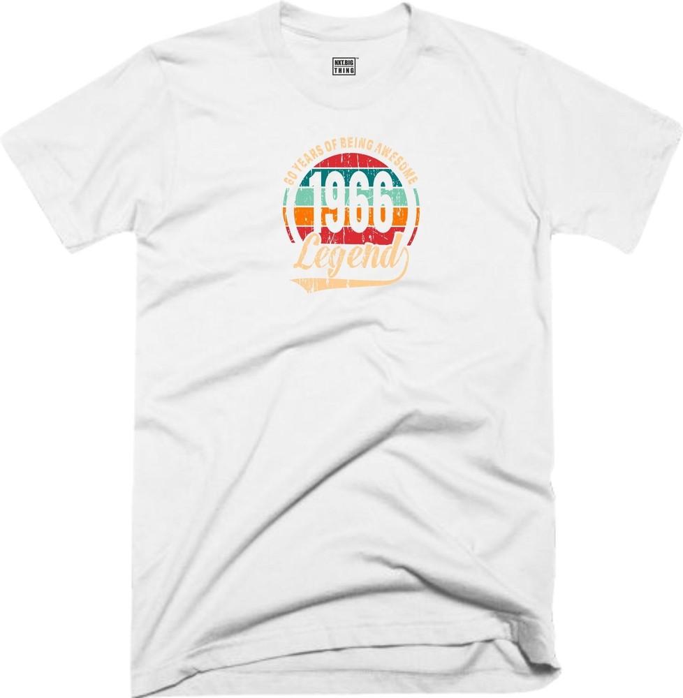 60th Birthday Legend T Shirt 60 Years Awesome Vintage 1966 Funny Joke Gift Top
