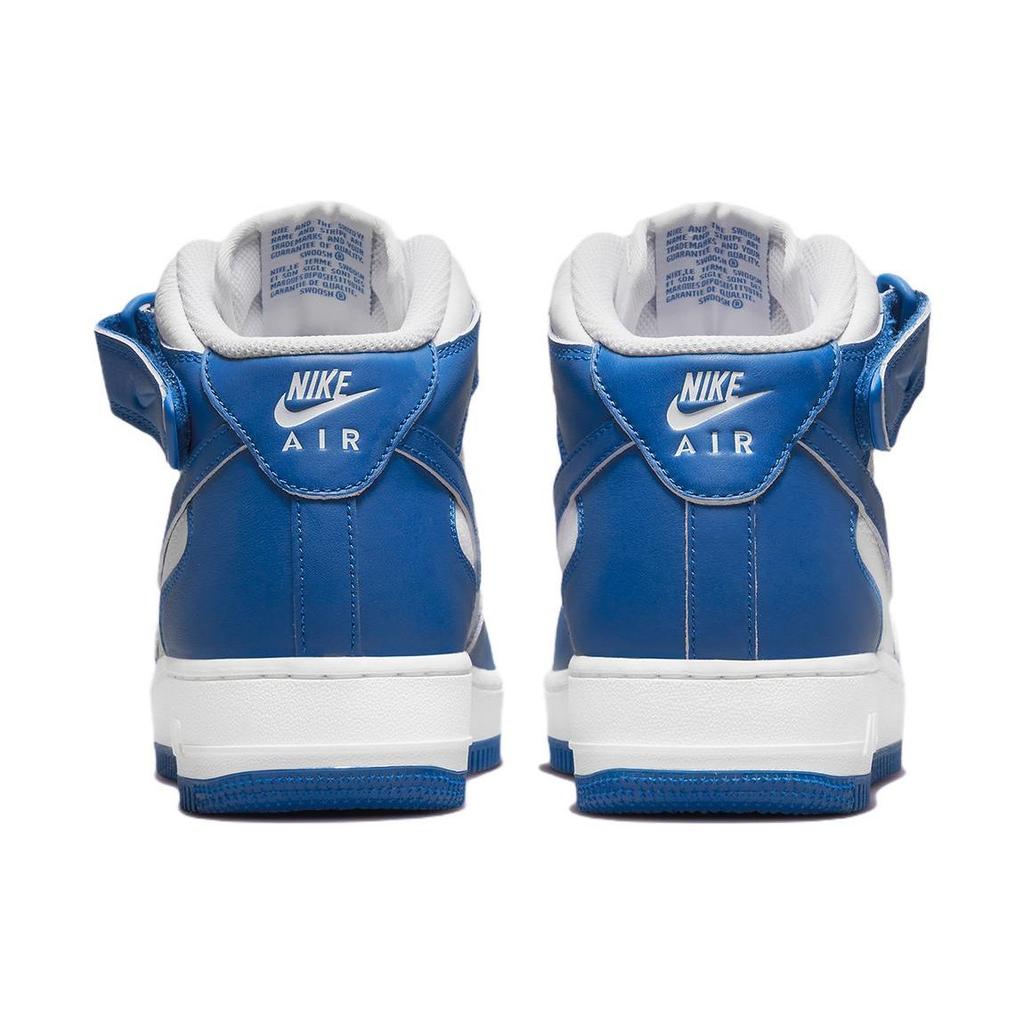 Nike  Air Force 1 07 Mid Military Blue Doll Women Sneakers White Sail DX3721-100