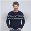 Men's Short Gray Layered Realistic Wig, Heat Resistant Synthetic Hair with Adjustable Breathable Cap for Daily & Casual Wear