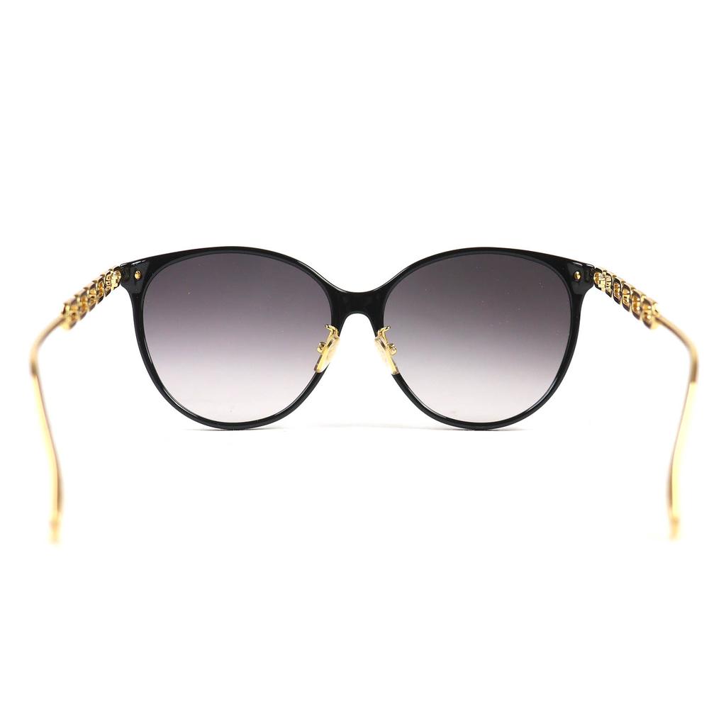 Vynikajúce slnečné okuliare LOUIS VUITTON Okuliare My LV Chain Two Mačacie oko Z2826U Použité