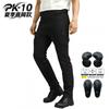 Mens Motorcycle Riding Pants With CE-Level Impact Protection Breathable Mesh Ventilation High-Waist Elastic Fit