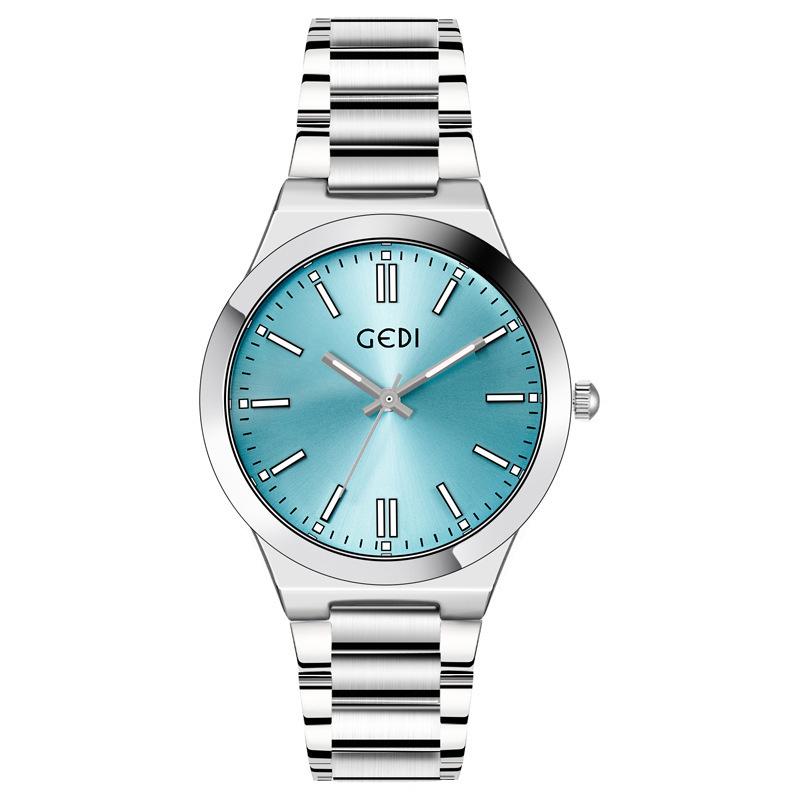 Fashion Dopamine Women'S Watch Simple High-Value Quartz Watch Women'S Waterproof Steel Belt Watch