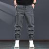 Men's American Retro Fleece-Lined Tapered Cargo Pants