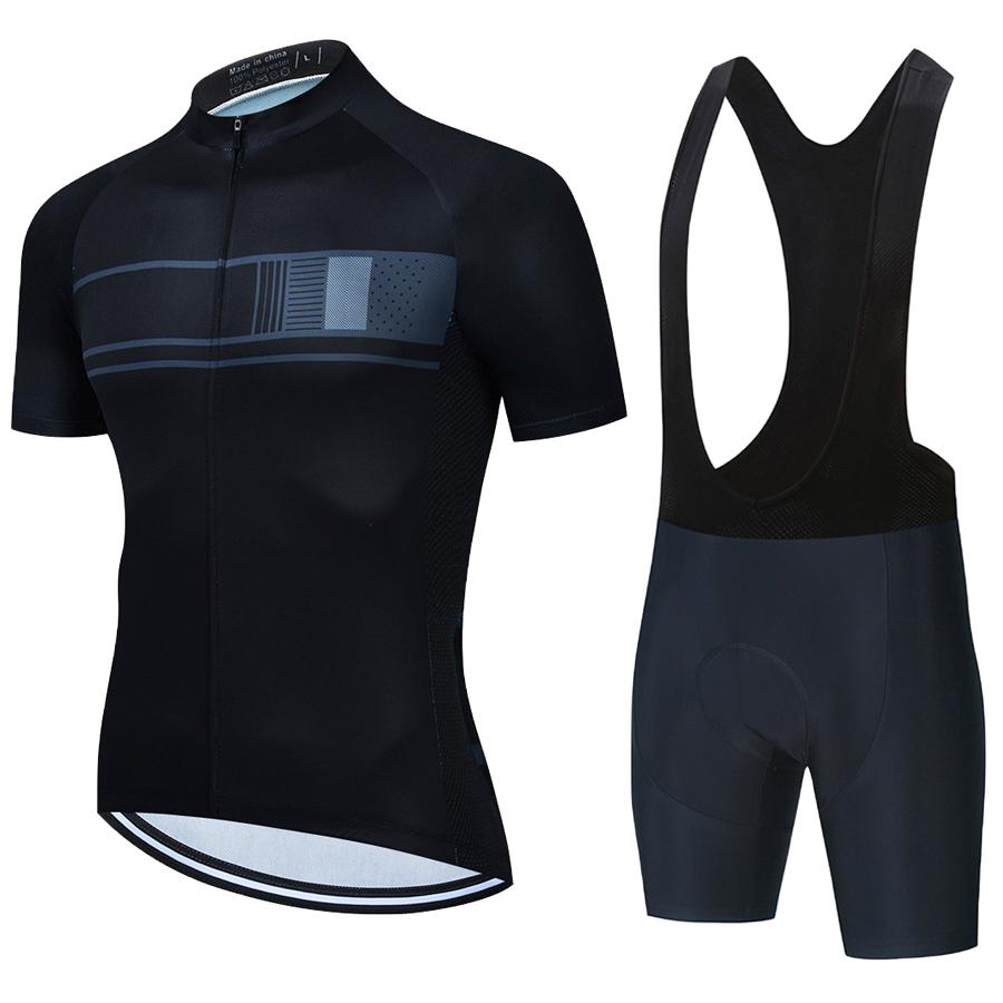 2025 Pro Cycling Set Summer Cycling Jersey Set Bike Cycling Clothing Breathable MTB Bicycle Sportswear Suit Men Cycling Clothes