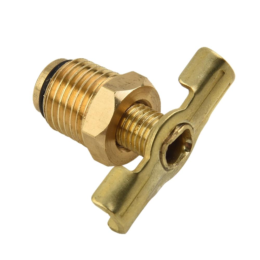Air Compressor Tank 1/4 Drain-Plug Valve/tap/drain Cock With T-handle-new