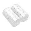 900 Pcs 10Mm Diameter Back Adhesive Tape White Waterproof Peel Stick Wall Decor Round Stickers Loop Hook Tape Diy