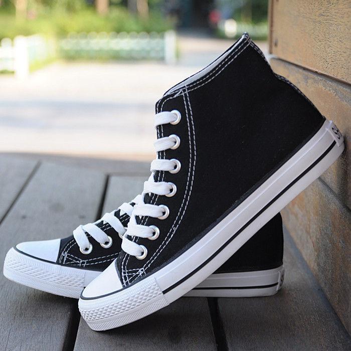 High-top Canvas Shoes Men's Korean Version Trend 1 Spring and Autumn New Harajuku Ulzzang Retro Versatile Student Board Shoes