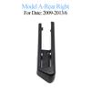 LHD RHD Black Car Seat Sliding Track Rail Trim Cover For BMW 5 5GT 7 Series F01 F02 F07 F10 F18 LCI 52107340335,52109175063