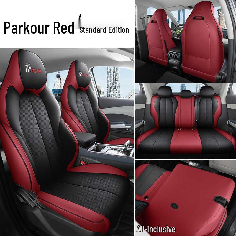 BYD Yuan Plus Glory Champion Edition All-Season Seat Cover Cushion - Full Coverage for Car Interior Decoration