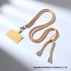 Mobile Phone Lanyard Neck/Crossbody/Wrist Strap with Clip and ID Holder - Anti-Lost Woven Design