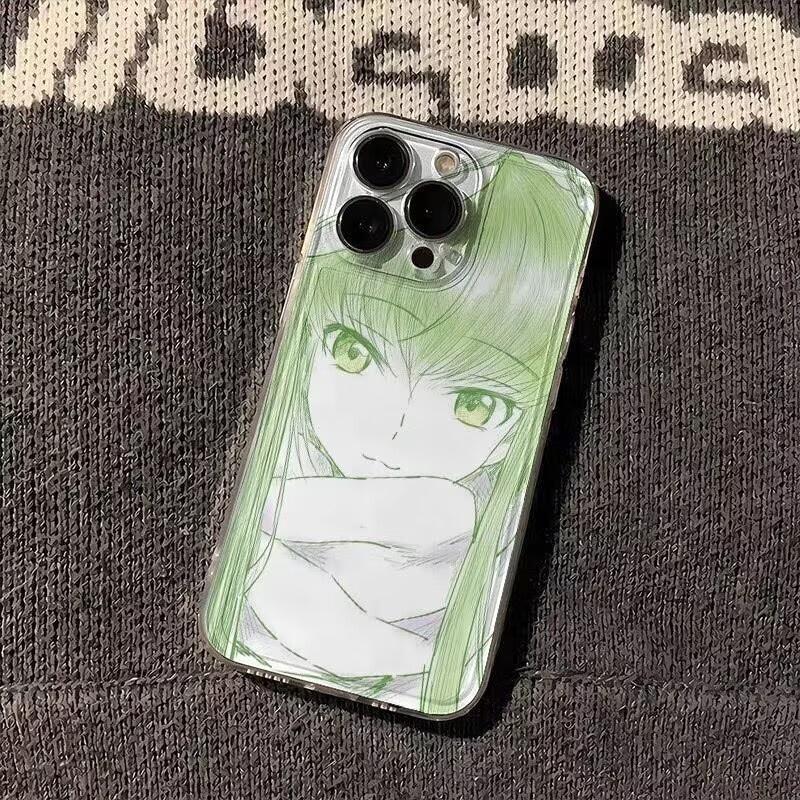 Gothic Comic Code Geass Case For OPPO Reno 14 13 12 11 10 Pro Plus 14F 13F 11F 12F 7 A78 A79 A98 A38 A58 A60 A3 Pro A2 A6X A5X