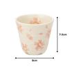 Mino Ware Sakura no Mai Sori Yunomi Pink W20060
