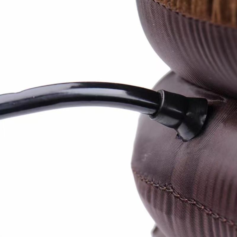 Inflatable Neck Stretcher Adjustable Cervical Traction Device Soft Neck Brace Support for Home Office Neck Pain Relief