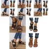Grenzüberschreitende Mode im römischen Stil Vintage Damen-Sandalen mit weicher Sohle und bequemem Keilabsatz