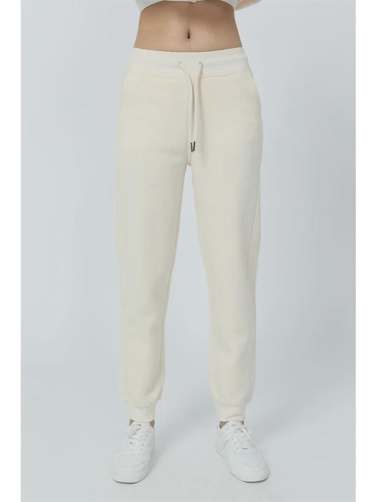 Pantaloni de sport pentru scuba cu talie înaltă de pluș pentru femei - Pantaloni de sport de yoga, periați, calduri, pentru fitness și îmbrăcăminte ocazională toamna/iarna