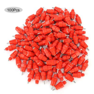 100PCS Automatische Huhn Wasser Nippel Trinker Feeder Geflügel Henne Ente Gans Trinken Maschine