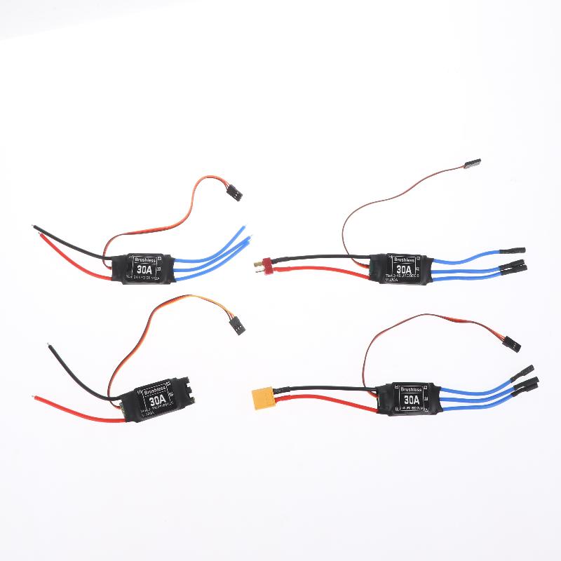 30A Brushless Electronic Speed Controller With 5V 3A Ubec Xt60 Esc Brushless Motor For Rc Fpv Helicopter Mini Quadcopter Drone