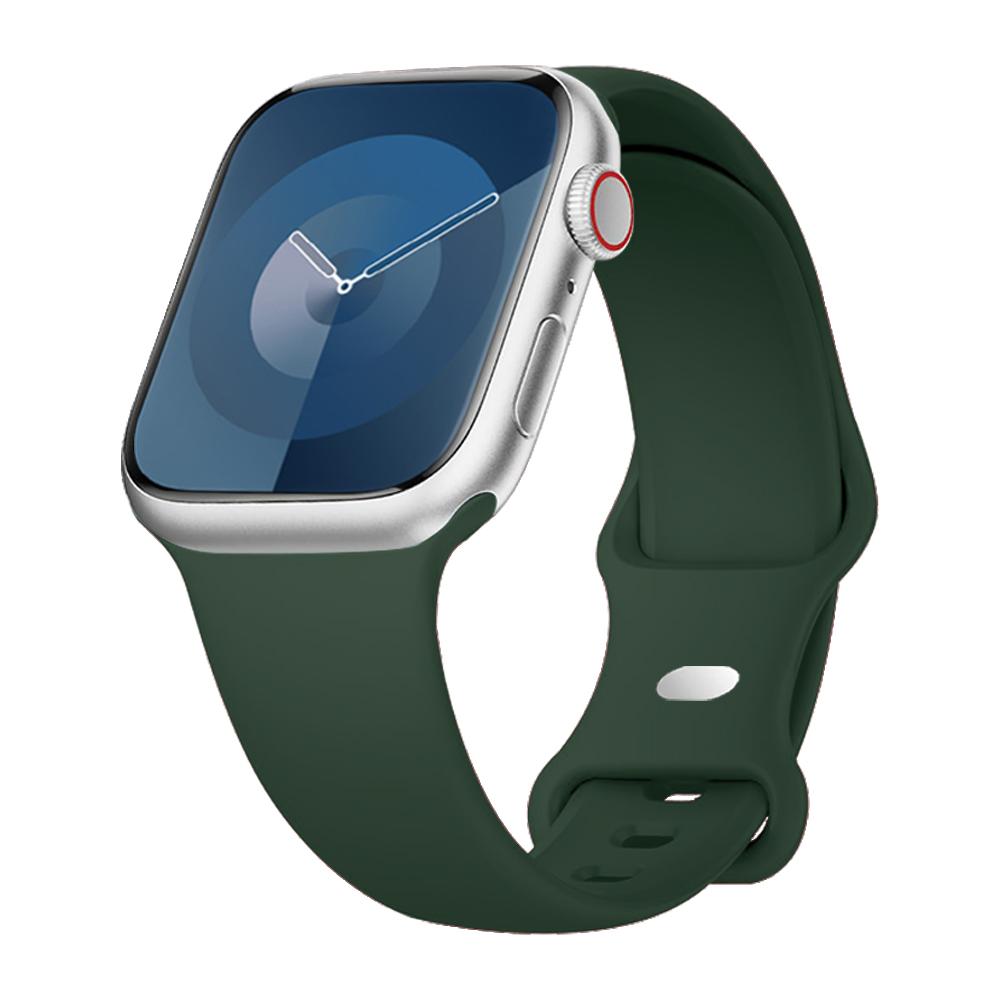 Band for apple watch strap 44mm 40mm 45mm 49mm 41mm 42mm silicone correas bracelet iwatch series 6 7 8 9 ultra 2 se 3 10 11 46mm