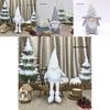 Charming Faceless Doll Christmas Decorations For Delightful Home Ornamentation