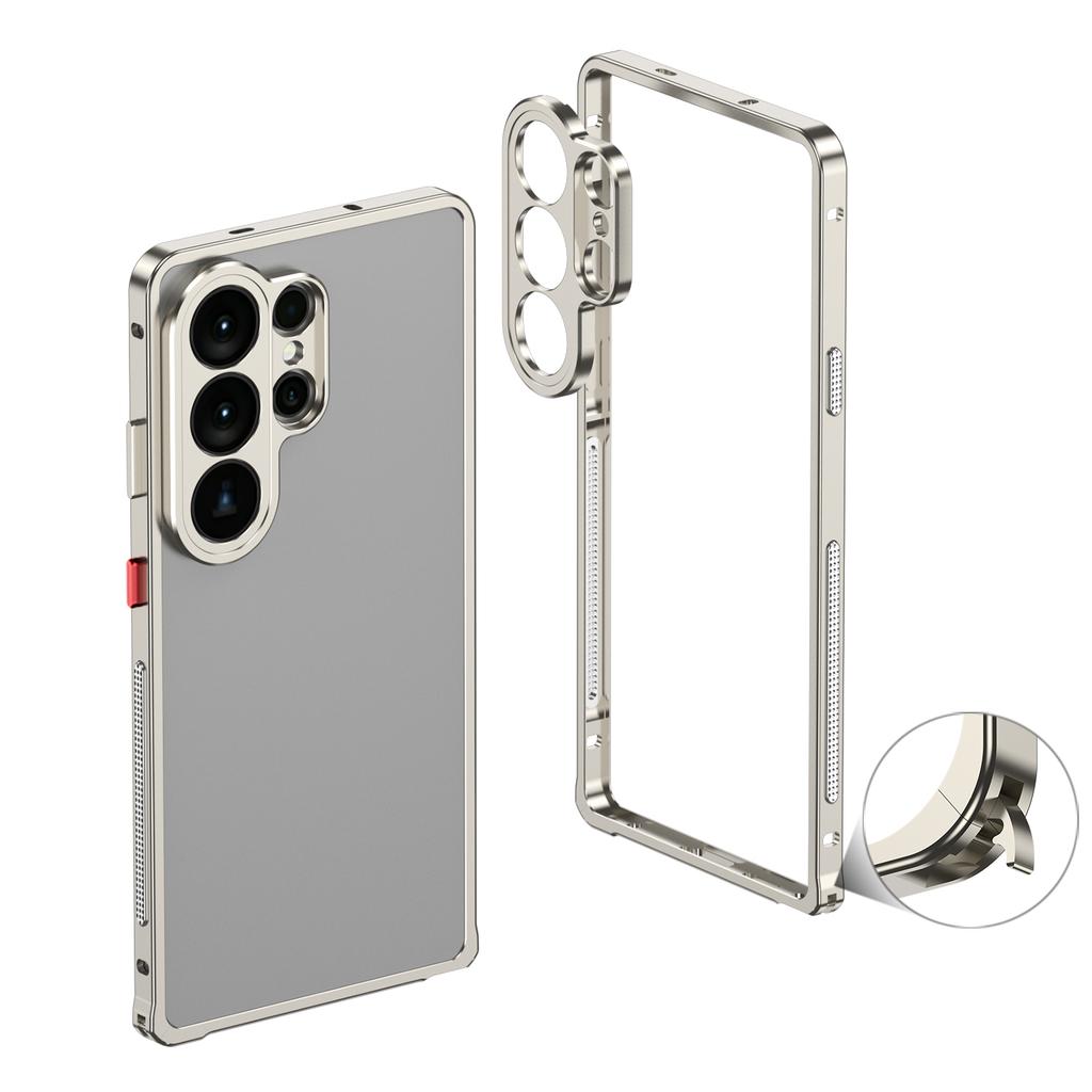 Detachable Metal Camera Protect Ultra-Thin Case For Samsung Galaxy S26 Ultra S26 Plus S26+ Metal Frame Shockproof Cover Bumper