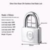 304 Stainless Steel Waterproof Anti-theft Door Padlock - Rustproof, Rainproof & Anti-pry for Outdoor Use