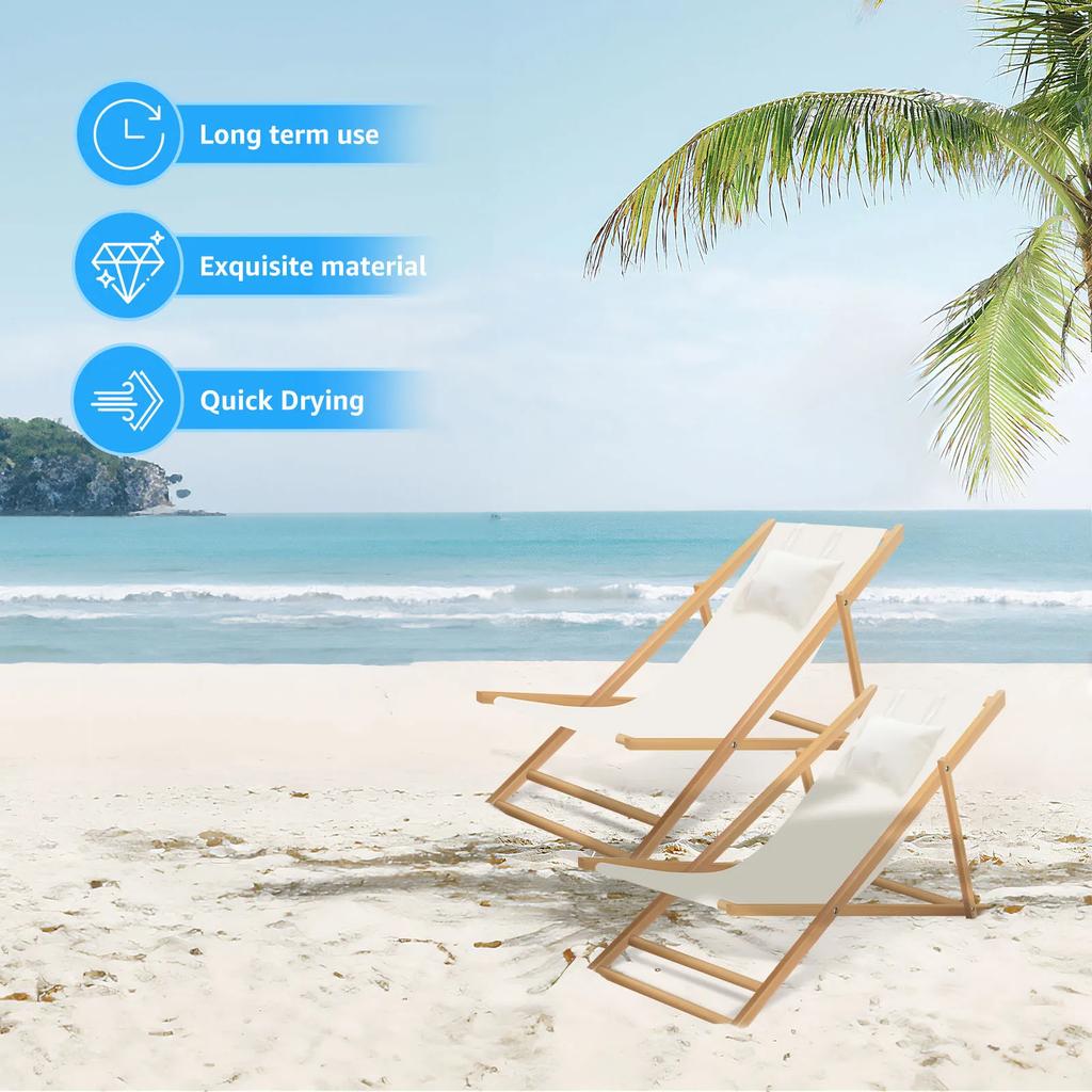 Náhradní látka na skládací plážové křeslo Sling Chair s polštářem Odolná tkanina na lehátka odolná proti opotřebení