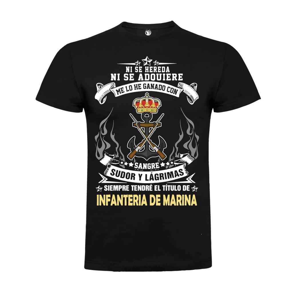 T-shirt Infanterie de Marine Armée Espagnole Hommes T-Shirt