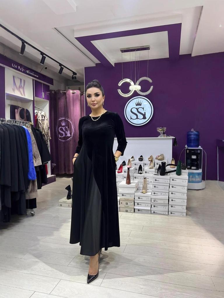 Herbst 2024 Europäisches & Amerikanisches Muslimisches Dubai Kleid - Sexy Neuer Stil