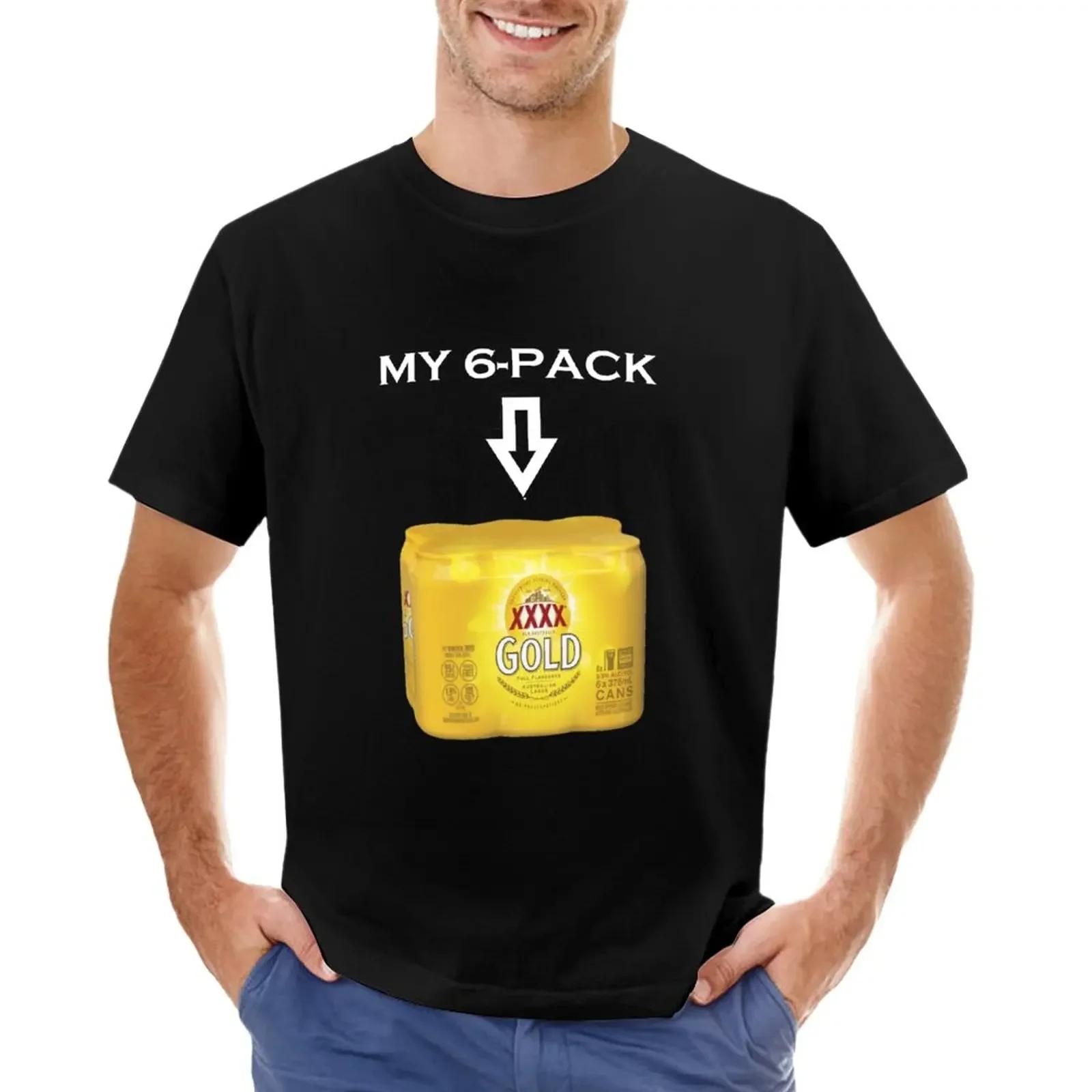

My 6packof XXXX Gold TShirt summer top blanks t shirts for men pack 4XL