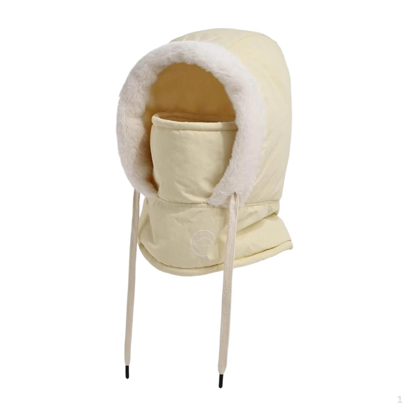 

Adjustable Balaclava for Cycling, Biking, Hiking, Snowboarding, Skiwear... milky white adults