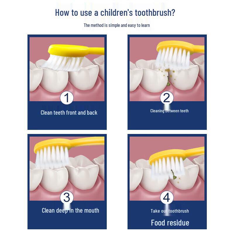 Little Deer Mom Children's Soft Bristle Toothbrush