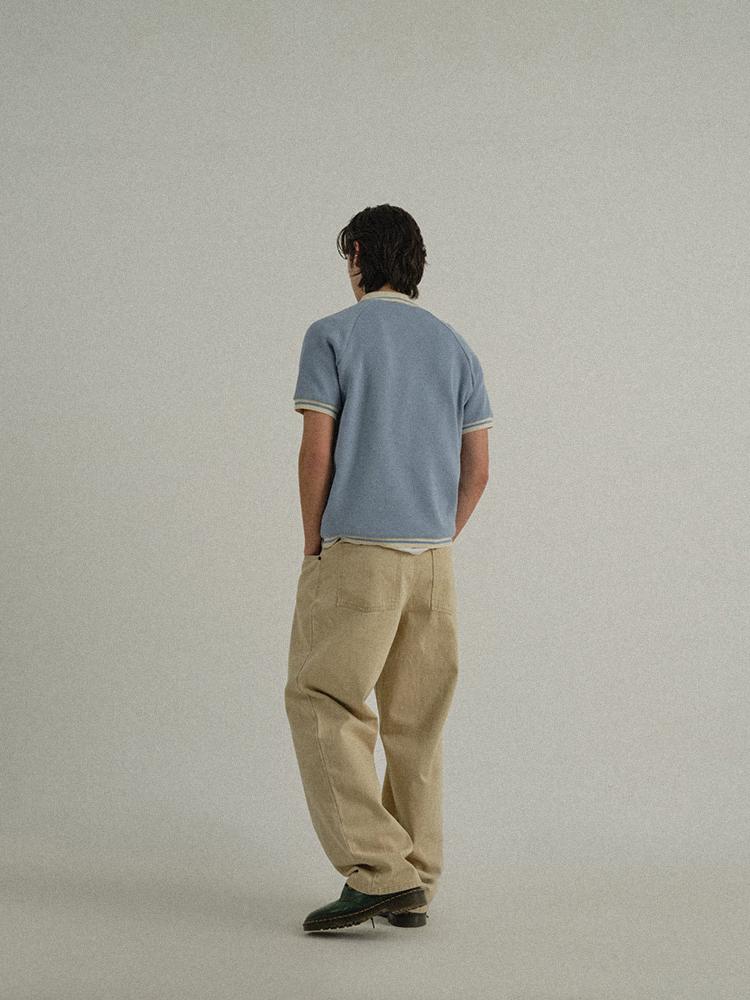 SUNDAY FRUIT MARKET Sunday Baggy Pant Beige