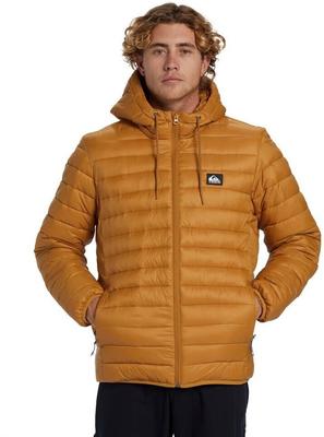 Demi-season Jacket Quiksilver Scaly Jacke Brown