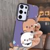 Bubu Dudu Cartoon Cute Soft Phone Case for Samsung A17 A16 A15 A14 A13 A57 A56 A55 A54 A53 A37 A36 A35 A34 A33 A26 A25 A24 A23 A
