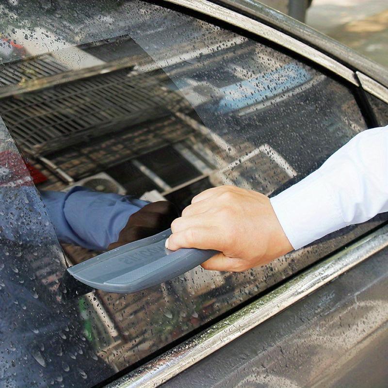 Auto-Reinigungsgummiabzieher - Kratzfreies Handheld-Wasserabzieher-Reinigungswerkzeug für Windschutzscheibe/Karosserie, Kratzfreier und Beschädigungsfreier Fensterabzieher