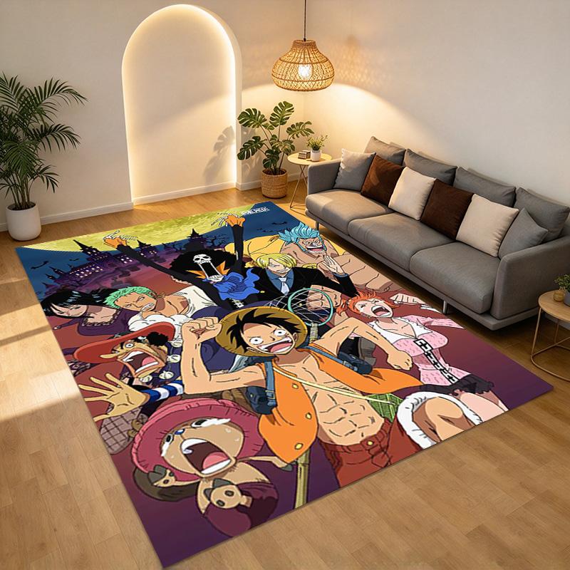 O-One Piece Area Rug Carpet For Bedroom Game Playroom Living Room Nonslip Sofa Office Home Decor Doormat Christmas Gift C352
