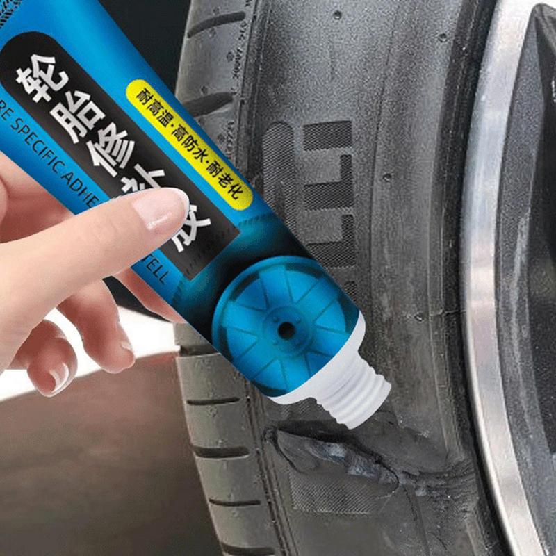 Car Tire Repair Adhesive 60ml Strong Adhesive Bonding Glue High Temperature Resistant Tire Repair Glue Instant Repair Glue