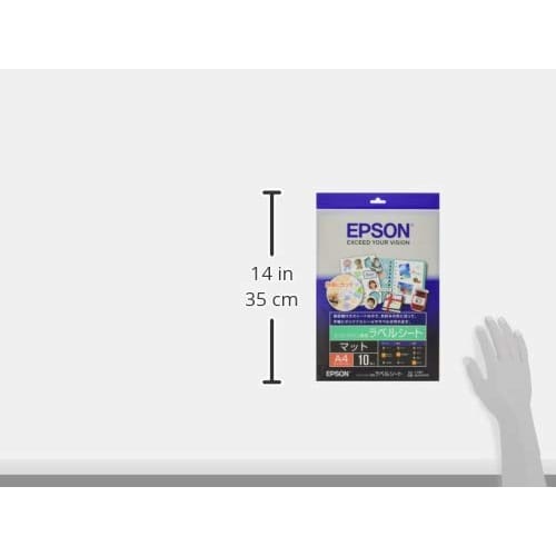 Epson EPSON Super Fine exclusive label sheet A4 size 10 pieces MJA4SP5