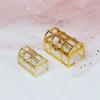Plastic Transparent Souvenir Trinket Organizer Candy Box Pirate Treasure Chest Jewelry Storage
