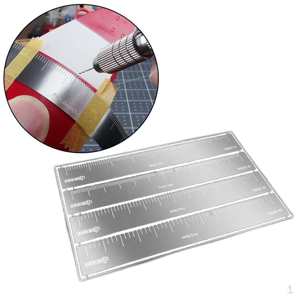 Etched Ruler Assembly DIY Specific Modeling Tools for Adults -92604
