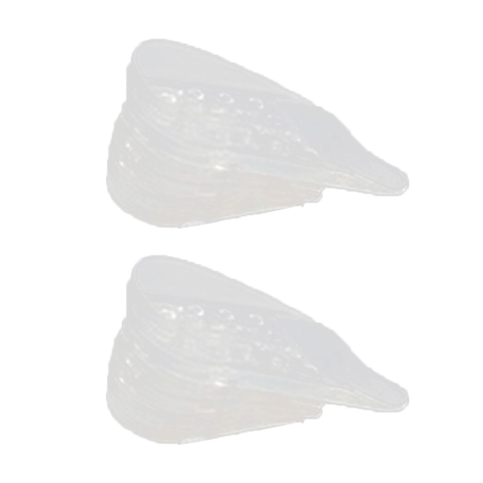 

Прозрачная стелька для увеличения роста Мужская Женская Силиконовая Регулируемая Подкладка для подъема пятки для Повседневной Жизни Работы