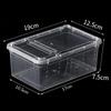 Clear Reptile Habitat Box for Hedgehogs and Silkworms