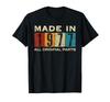 Retro 1977 All Original Parts Vintage 1977 Men's and Women's T-Shirt