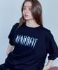 MARROT Spray Oversized T-Shirt_Black
