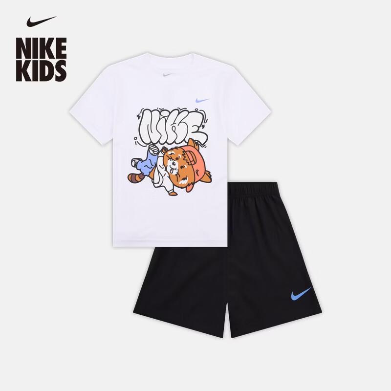 

Набор из футболки и шорт Nike Red Panda для младенцев, быстросохнущий 4T