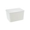 Stackable Plastic Storage Bins with Lids