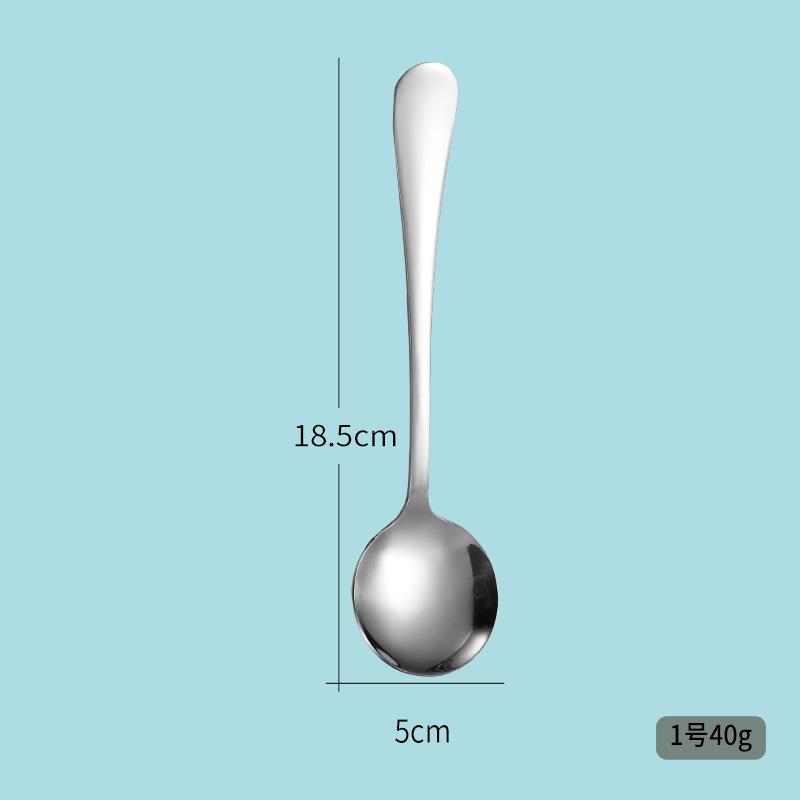 Stainless Steel Tableware Western Knife and Fork Spoon Eating Spoon Soup Spoon Coffee Stirring Spoon Dessert Spoon Steak Knife and Fork