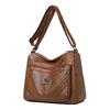 Multi-compartment Simple All-match Middle-aged and Elderly Mother's Large-capacity Casual Shoulder Crossbody Bag