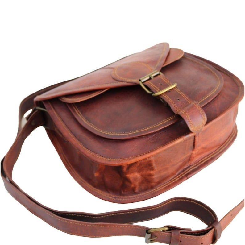 Сумка VINTAGE LOOK SADDLE — фото 4